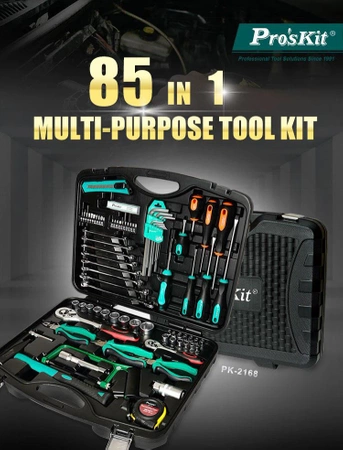 Zestaw narzędzi 85szt. Proskit PK-2168