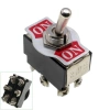 Przełącznik dźwigniowy KN3B-202 ON-ON DPDT, 6 wyprowadzeń, 10 A / 125 V AC; 6 A / 250 V AC