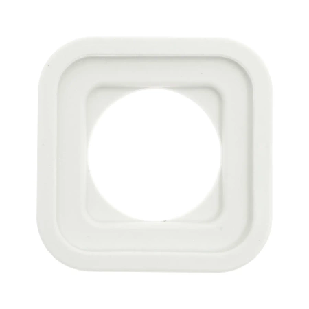 Ramka pojedyncza kwadratowa ceramiczna biała Ceramic Loft