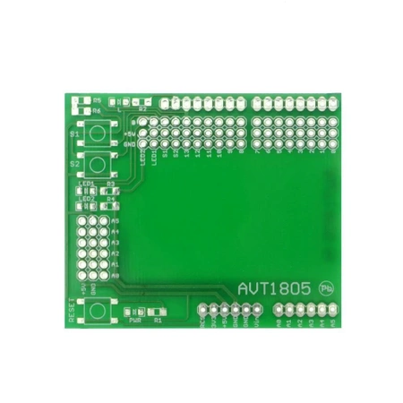 Moduł rozszerzeń z płytką stykową kompatybilny z AVTduino - KIT AVT 1805