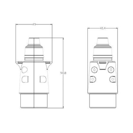 Wtyk przyczepy 7 pin, 12V, plastikowy, E1320