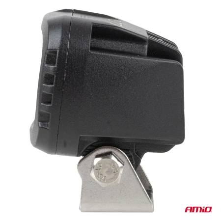 Lampa bezpieczeństwa LED do wózka widłowego – czerwona strefa bezpieczeństwa 10W, 10–80V, IP6K9K, AMIO 04868