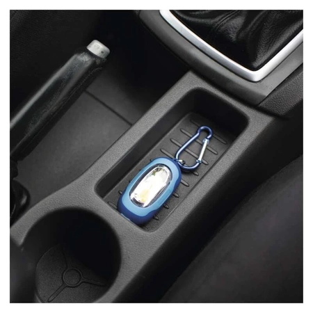 Brelok LED - mini latarka z karabińczykiem, zasilanie 2xAAA