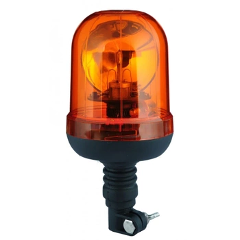 Lampa ostrzegawcza LED do pojazdu, obrotowa, światło pomarańczowe, trzpień FLEX, R65 R10, 12V/24V, L2283-C