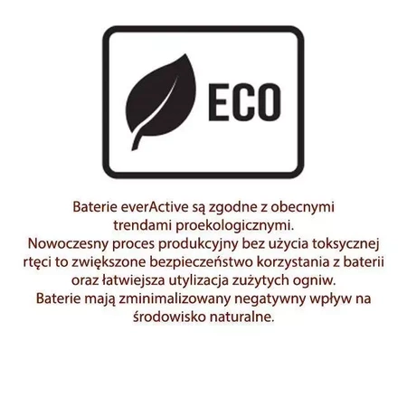 Baterie do aparatów słuchowych everActive ULTRASONIC typ 13 / PR48, 6 sztuk