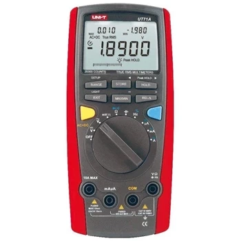Multimetr Uni-T UT-71A, 20 000 zliczeń, True RMS, USB i RS232, pomiar AC+DC