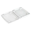 Obudowa uniwersalna Z124B, 144,6 × 184,7 × 38,5 mm, ABS, biała, z panelami bocznymi, Kradex