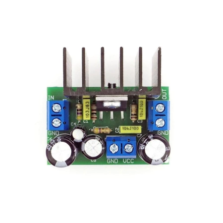Wzmacniacz audio mono 10W z TDA2003 - zlutowany KIT AVT 1744