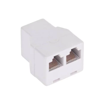 Rozdzielacz RJ45 - 1 gniazdo na 2 gniazda, adapter pasywny, Vitalco TR22