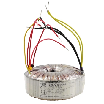 Transformator toroidalny 120VA Indel TSTLA 120/002 115V/230V (330V, 6.3V) do wzmacniaczy lampowych