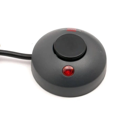 Listwa zasilająca 6 gniazd, 2m, 16A, 3680W, 3G1.5, włącznik nożny, Brennenstuhl Eco-Line Comfort Switch, czarny, bezpiecznik