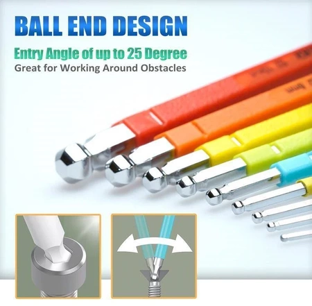 Zestaw kluczy imbusowych HW-230BL Proskit