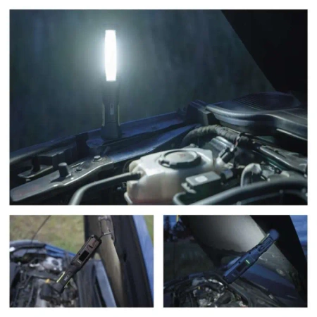 Lampa warsztatowa LED akumulatorowa, 800 lm, dioda COB, 2000 mAh, funkcja powerbanku, IP54, EMOS P4544