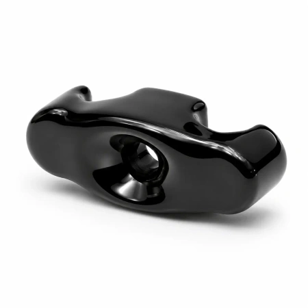 Uchwyt kabla podwójny ceramiczny czarny 35x11mm Ceramic Classic Loft