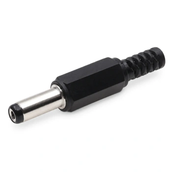 Wtyk zasilający DC 2,1/5,5/14 mm prosty, na kabel, Vitalco