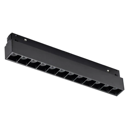 Reflektor szynowy magnetyczny liniowy 12W 960lm 4000K czarny M-LINE
