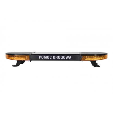 Belka ostrzegawcza LED na dach pojazdu, 100 cm, 60W, 48 LED, światło pomarańczowe, śruby, TA2, BLK0034