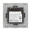 Włącznik poczwórny Smart 600W ZigBee - dotykowy szklany panel biały - podtynkowy - TAWOIA Smart Home