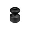 Uchwyt kabla ceramiczny 18×23 mm natynkowy czarny - Ceramic Loft