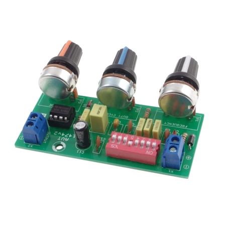Generator fali prostokątnej 1 Hz - 200 kHz - zlutowany KIT AVT 1474