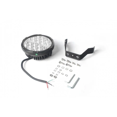 Reflektor drogowy LED samochodowy, 3 funkcje: pozycyjne, drogowe, ostrzegawcze strobo, 10920 lm, 100W, L3426