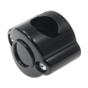 Uchwyt kabla plastikowy 42×32 mm natynkowy czarny - Retro PRL