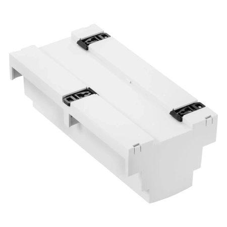 Obudowa modułowa na szynę DIN ZD1010J, 89,8 × 177,8 × 65,2 mm, ABS, szara, Kradex