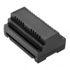 Obudowa modułowa na szynę DIN Z104, 88,8 × 138,8 × 62,8 mm, ABS V0, czarna, Kradex