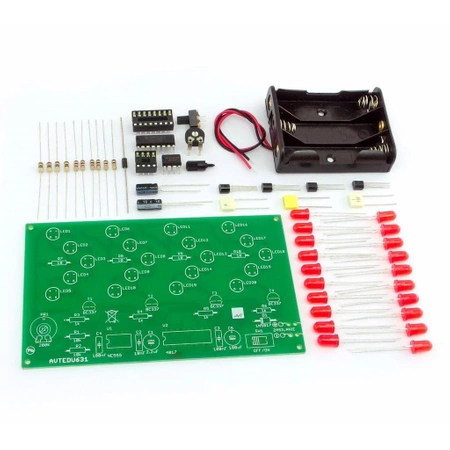 Wskaźnik kierunku LED, AVTEDU631. Zestaw DIY do nauki lutowania