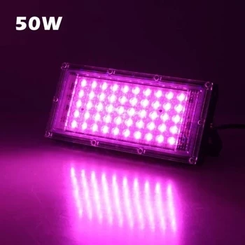 Lampa - panel LED GROW 50W - 230V - full spectrum - do uprawy roślin i kwiatów