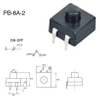 Przełącznik bistabilny ON/OFF 1A, 30V (przełącznik latarkowy) 8x8mm