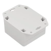 Obudowa hermetyczna ZP75.75.45UJH, 75 × 76 × 45 mm, ABS, jasnoszara, z uchem, Kradex
