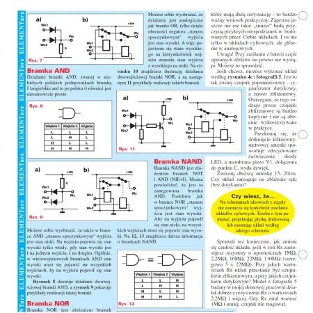 Zestaw elementów do nauki elektroniki. Kurs dla początkujących - Lekcja nr 5 - 13 ćwiczeń - EDW A05