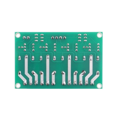 Moduł przekaźnikowy do automatyki - 4 kanały 12 V / 10 A - KIT AVT 1691