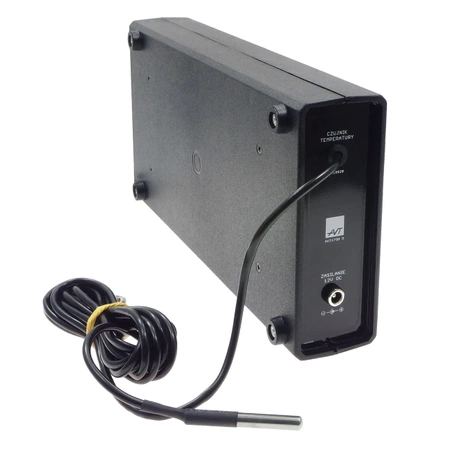 Termometr XXL (czerwony wyświetlacz) - zlutowany KIT AVT 1790 w obudowie