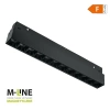 Reflektor szynowy magnetyczny liniowy 12W 960lm 4000K czarny M-LINE