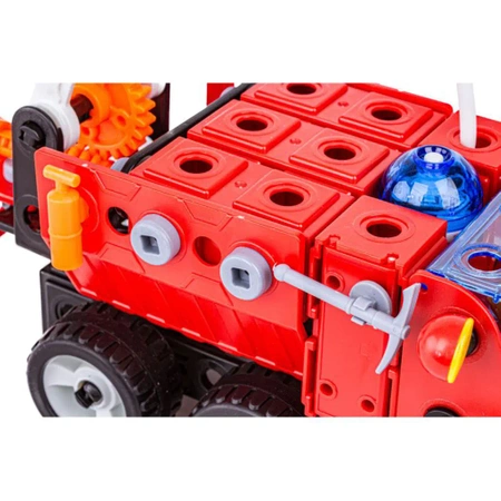 Klocki konstrukcyjne: STRAŻ POŻARNA 7w1, 159 elementów