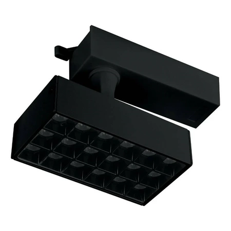 Reflektor szynowy LED, 10W, 900lm, 4000K, czarny, X-LINE