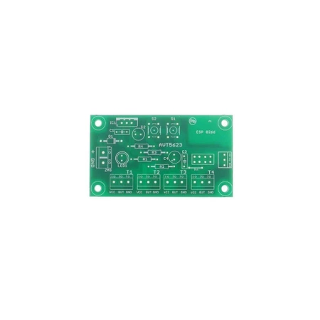 Termometr 4-kanałowy z interfejsem Wi-Fi - PCB do projektu AVT 5623