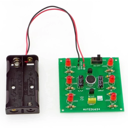 Zestaw 3 kitów DIY do nauki lutowania, AVT EDUBOX4