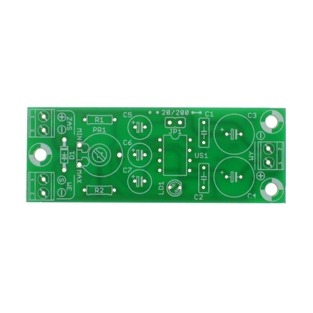 Wzmacniacz akustyczny z układem LM386, PCB do projektu AVT794