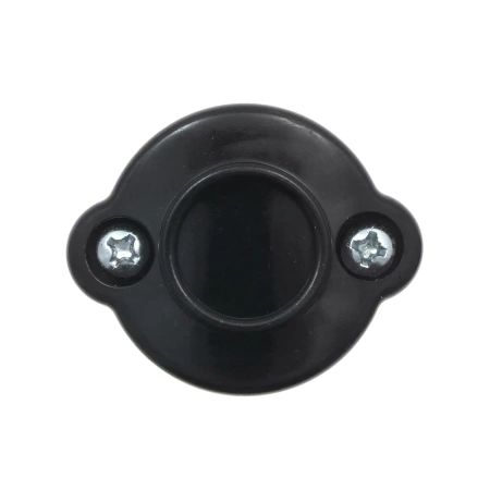 Uchwyt kabla plastikowy 42×32 mm natynkowy czarny - Retro PRL