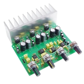 Wzmacniacz stereo z subwooferem - zlutowany KIT AVT 2995