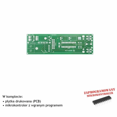 Termometr z termoparą i alarmem, PCB i mikroprocesor do projektu AVT1960