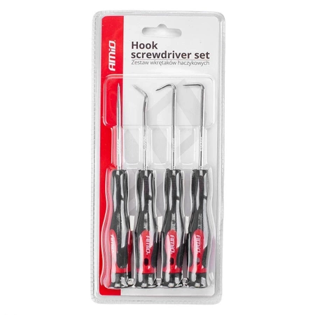Zestaw wkrętaków haczykowych AMIO 02828