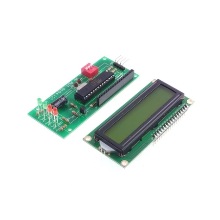 Wyświetlacz LCD sterowany I2C - zlutowany KIT AVT 5154