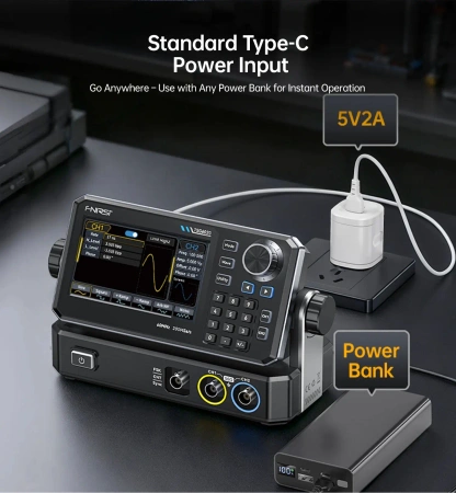Generator sygnału 2 kanałowy 30MHz Fnirsi TSG3020