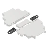 Obudowa modułowa na szynę DIN ZD1001J-A, 90 × 18 × 65 mm, ABS, szara, Kradex