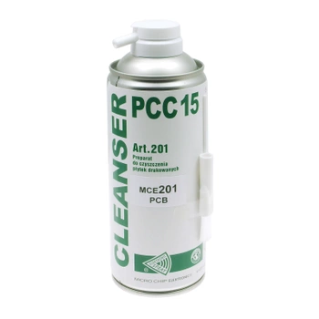 Cleanser PCC 15 spray 400ml, do czyszczenia płytek drukowanych po lutowaniu