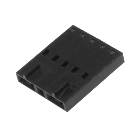 Wtyk żeński NCDG, przewód-płytka, 5 pin, bez styków, 2.54mm